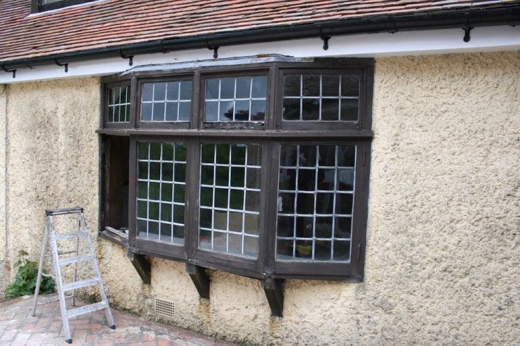 Wood window restoration - refitting