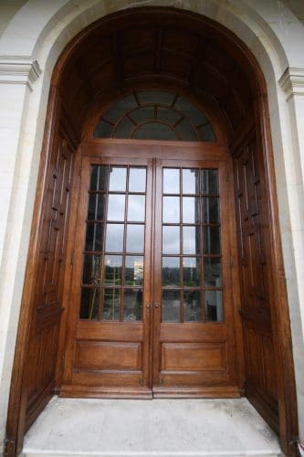 Oak door restoration - completed