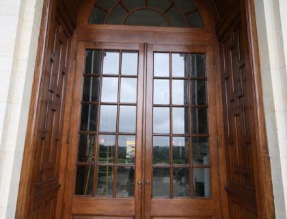 Oak door restoration - completed