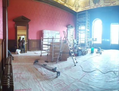 Wrapping up at Kensington palace