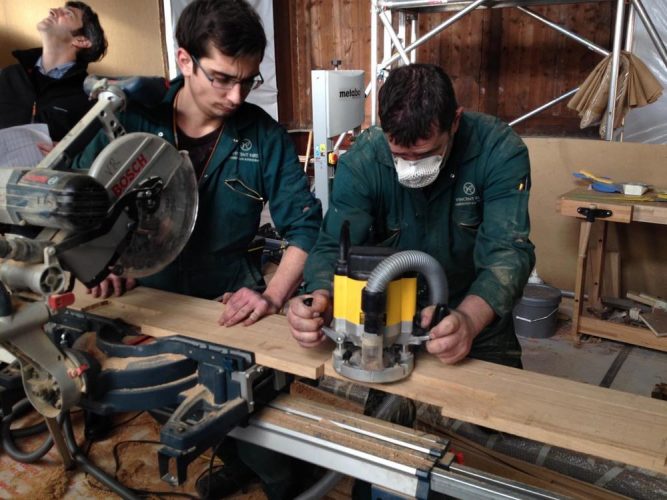 Kensington palace oak floor restoration