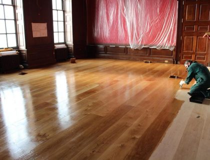 Kensington palace oak floor restoration